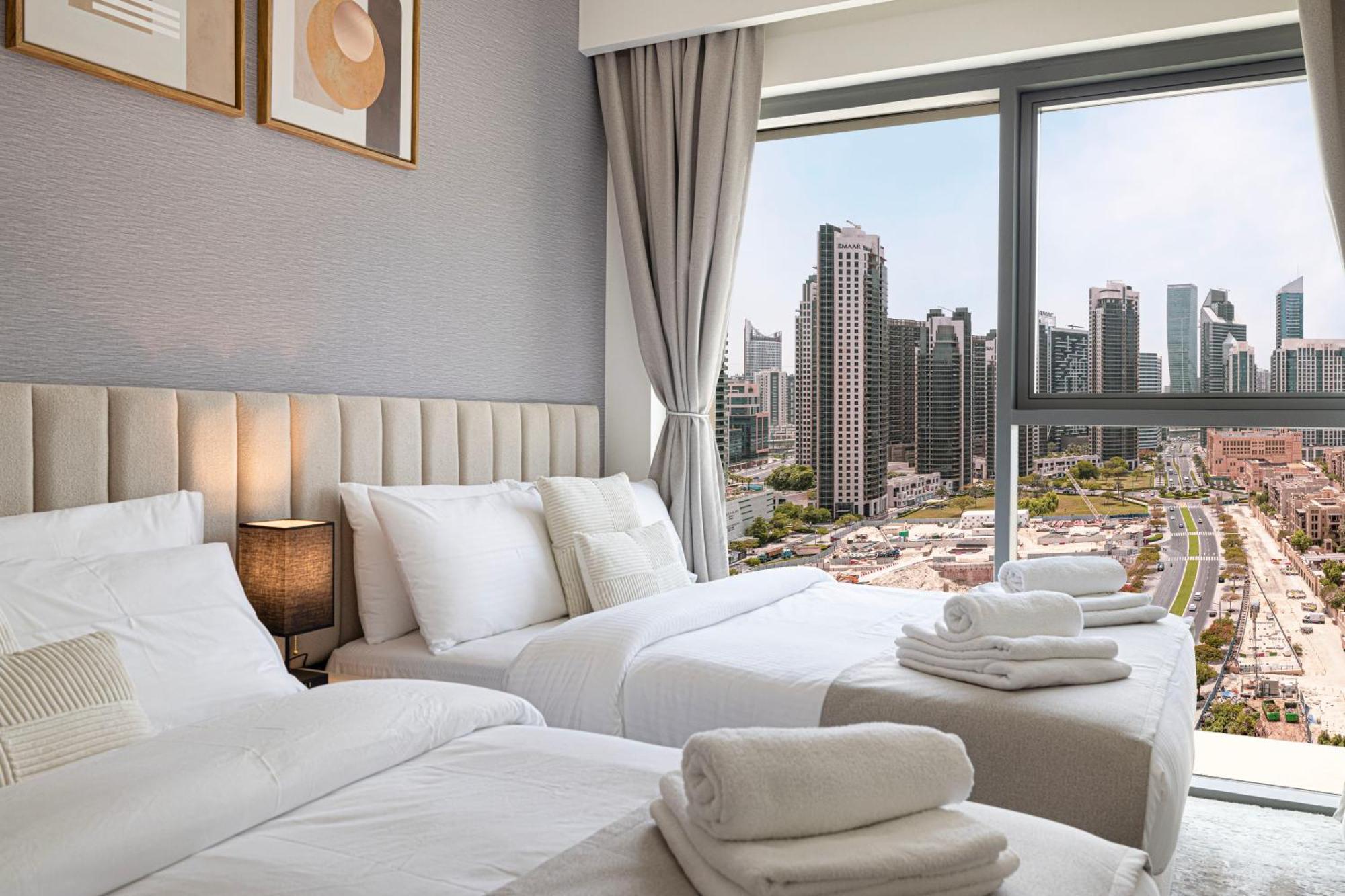 Appartement 5 Minute Walk To The Fountains! Full Burj Khalifa View! 5-star Pool & Gym! Dubai